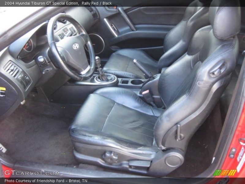 2004 Tiburon GT Special Edition Black Interior