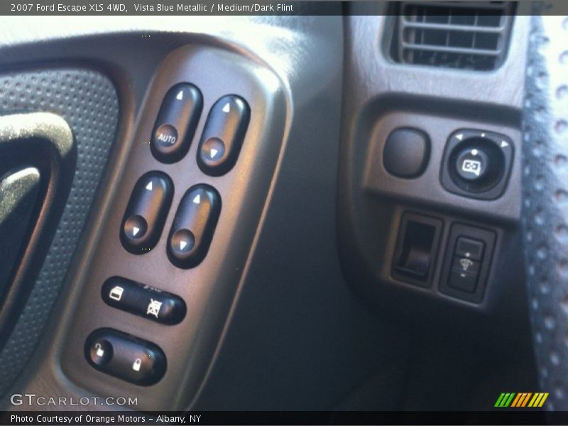 Vista Blue Metallic / Medium/Dark Flint 2007 Ford Escape XLS 4WD