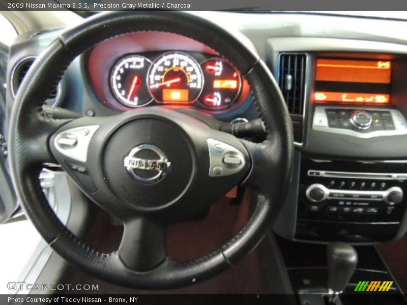 Precision Gray Metallic / Charcoal 2009 Nissan Maxima 3.5 S