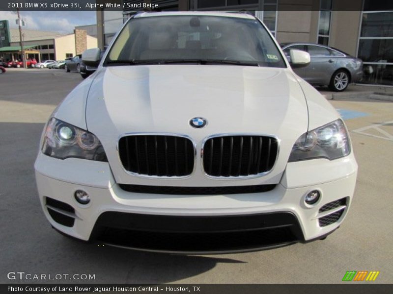 Alpine White / Sand Beige 2011 BMW X5 xDrive 35i