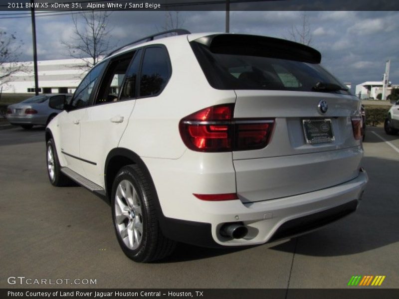 Alpine White / Sand Beige 2011 BMW X5 xDrive 35i