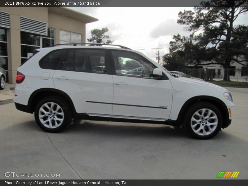 Alpine White / Sand Beige 2011 BMW X5 xDrive 35i