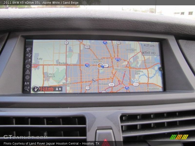 Alpine White / Sand Beige 2011 BMW X5 xDrive 35i