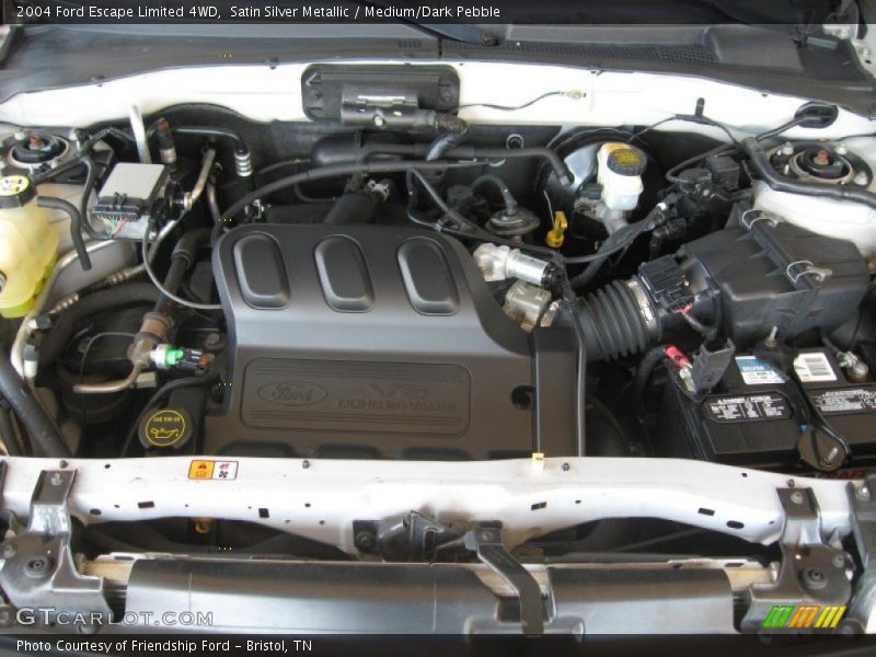 Satin Silver Metallic / Medium/Dark Pebble 2004 Ford Escape Limited 4WD