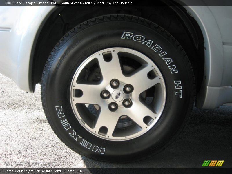 Satin Silver Metallic / Medium/Dark Pebble 2004 Ford Escape Limited 4WD