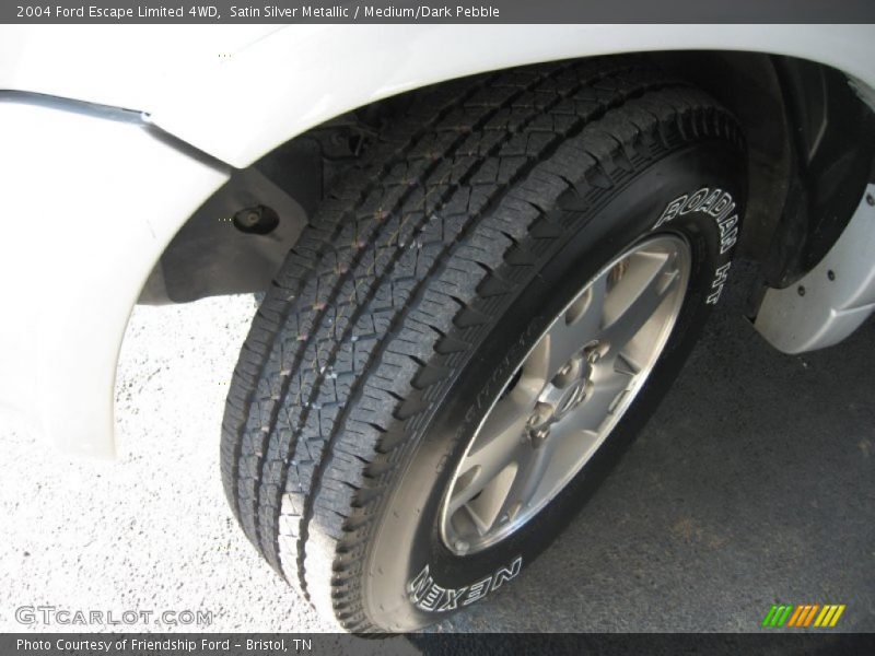 Satin Silver Metallic / Medium/Dark Pebble 2004 Ford Escape Limited 4WD