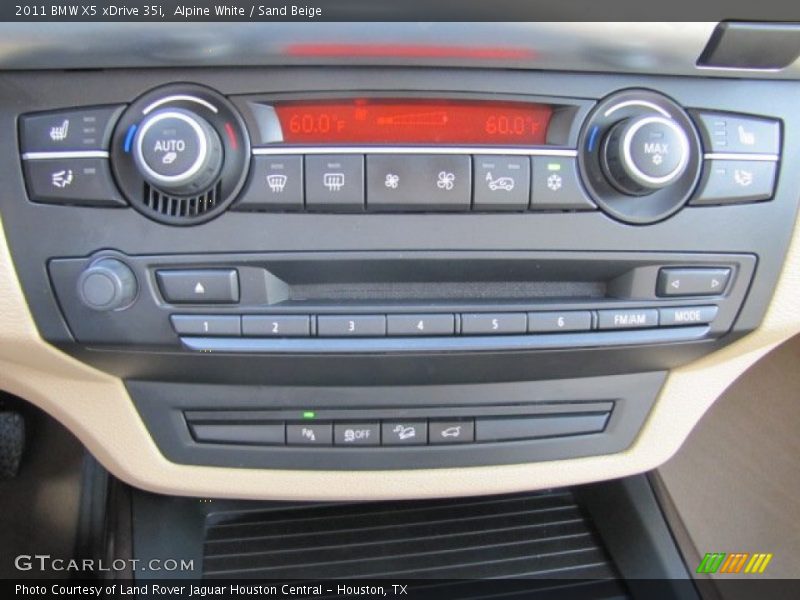 Alpine White / Sand Beige 2011 BMW X5 xDrive 35i