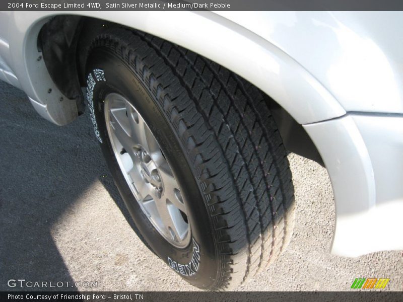 Satin Silver Metallic / Medium/Dark Pebble 2004 Ford Escape Limited 4WD