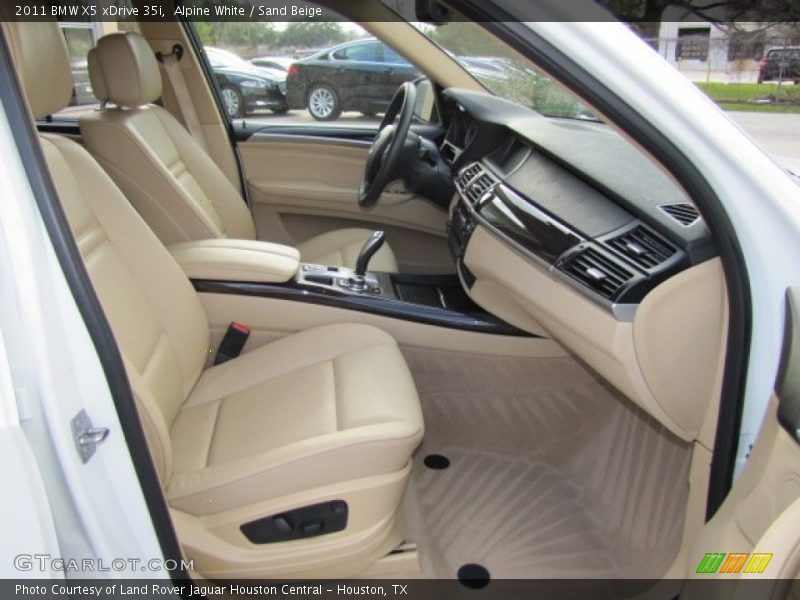 Alpine White / Sand Beige 2011 BMW X5 xDrive 35i