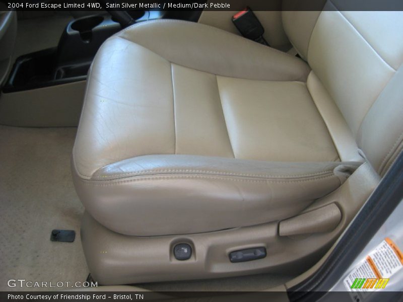 Satin Silver Metallic / Medium/Dark Pebble 2004 Ford Escape Limited 4WD