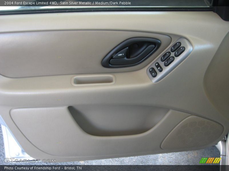 Satin Silver Metallic / Medium/Dark Pebble 2004 Ford Escape Limited 4WD