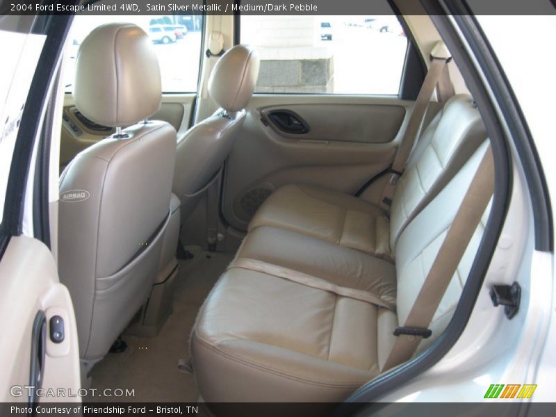 Satin Silver Metallic / Medium/Dark Pebble 2004 Ford Escape Limited 4WD