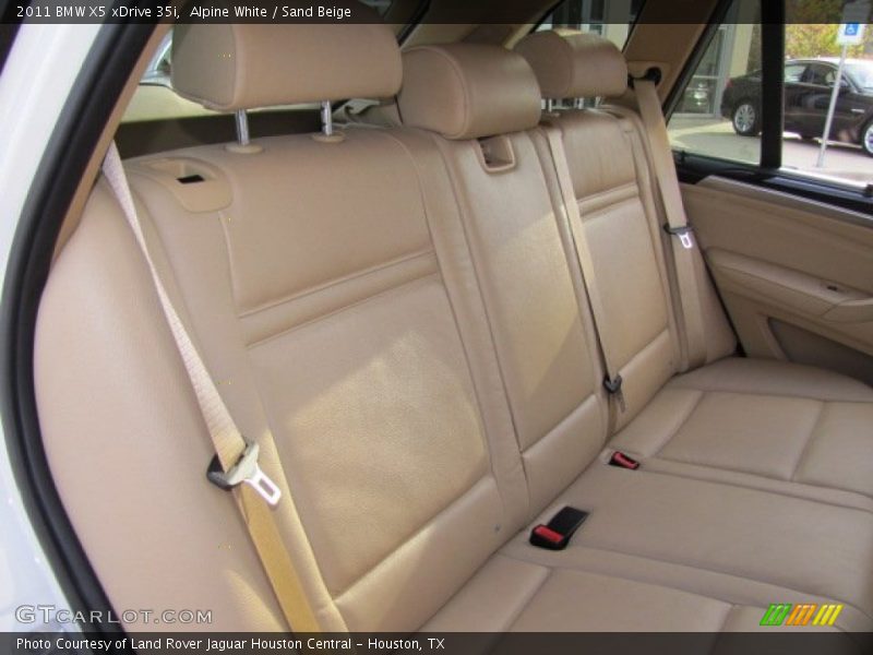 Alpine White / Sand Beige 2011 BMW X5 xDrive 35i