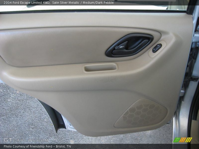 Satin Silver Metallic / Medium/Dark Pebble 2004 Ford Escape Limited 4WD