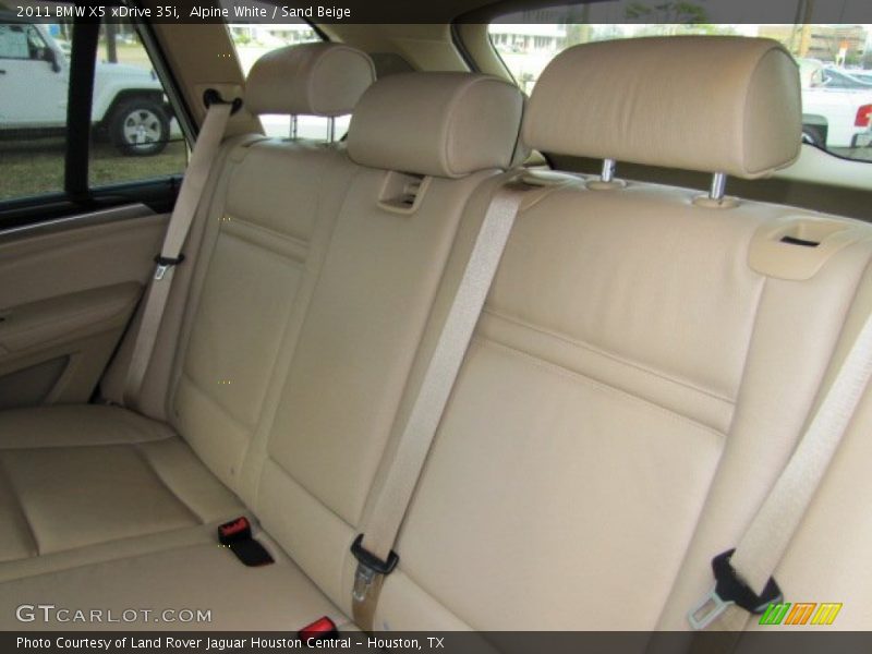 Alpine White / Sand Beige 2011 BMW X5 xDrive 35i