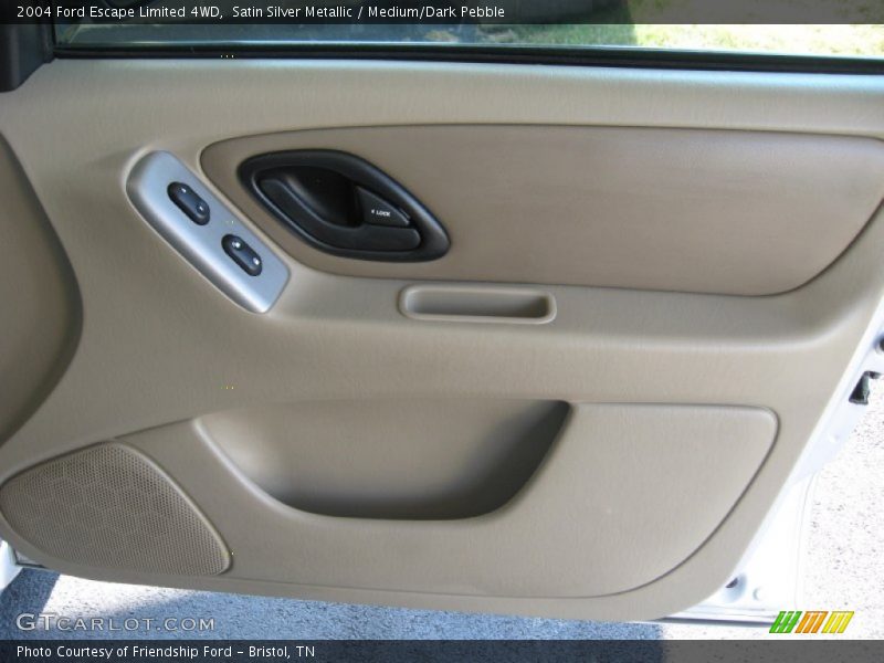 Satin Silver Metallic / Medium/Dark Pebble 2004 Ford Escape Limited 4WD