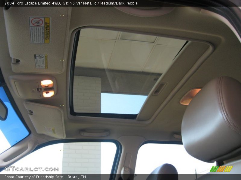 Satin Silver Metallic / Medium/Dark Pebble 2004 Ford Escape Limited 4WD