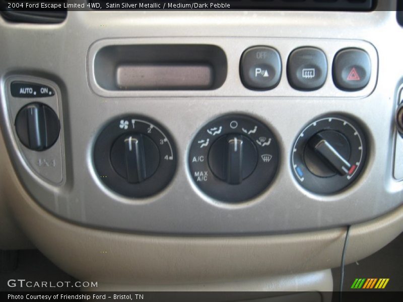 Satin Silver Metallic / Medium/Dark Pebble 2004 Ford Escape Limited 4WD