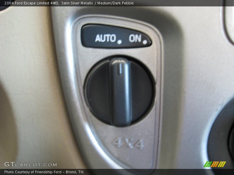 Satin Silver Metallic / Medium/Dark Pebble 2004 Ford Escape Limited 4WD