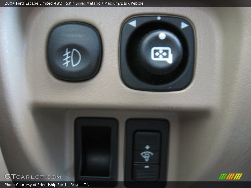 Satin Silver Metallic / Medium/Dark Pebble 2004 Ford Escape Limited 4WD