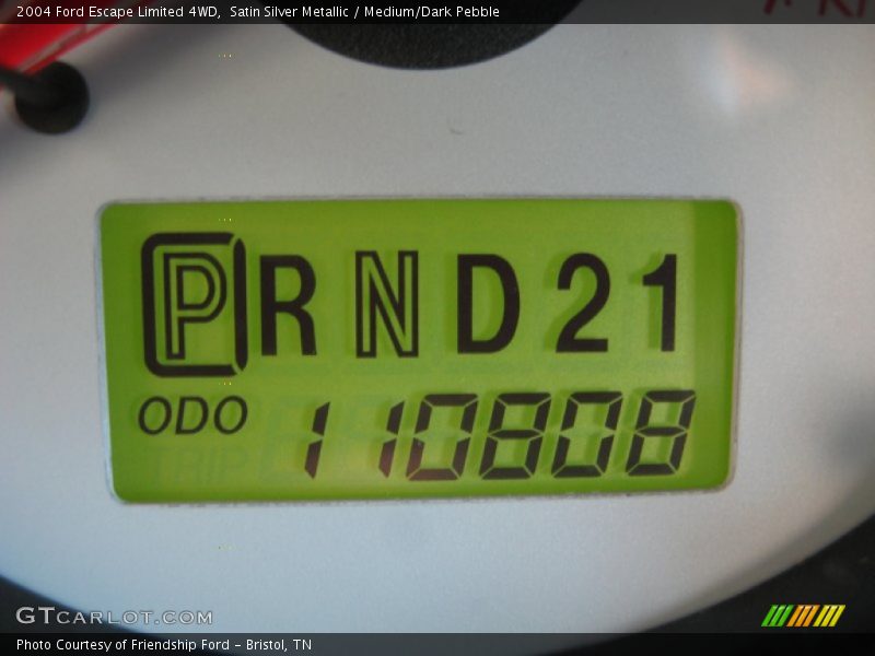 Satin Silver Metallic / Medium/Dark Pebble 2004 Ford Escape Limited 4WD