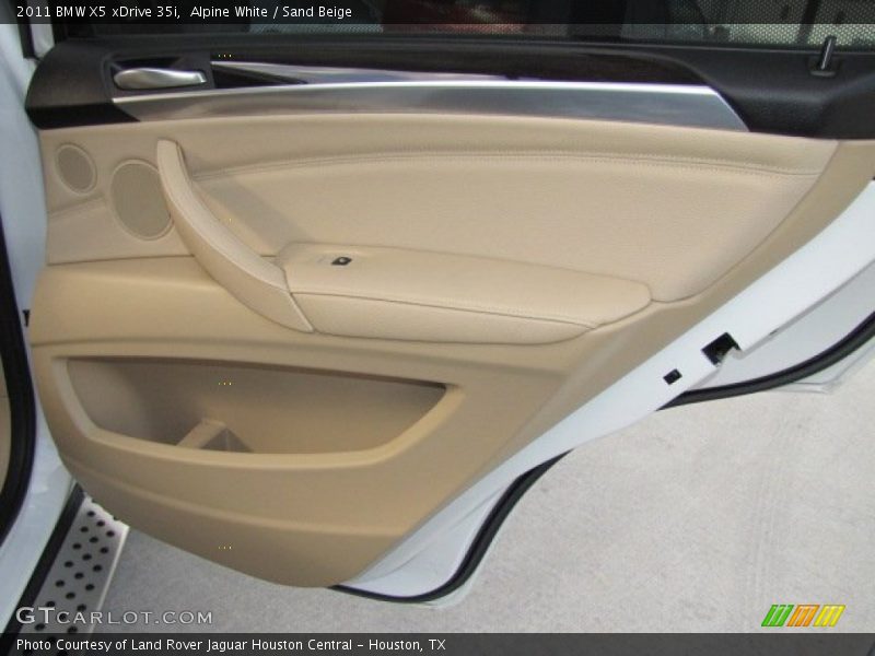 Alpine White / Sand Beige 2011 BMW X5 xDrive 35i