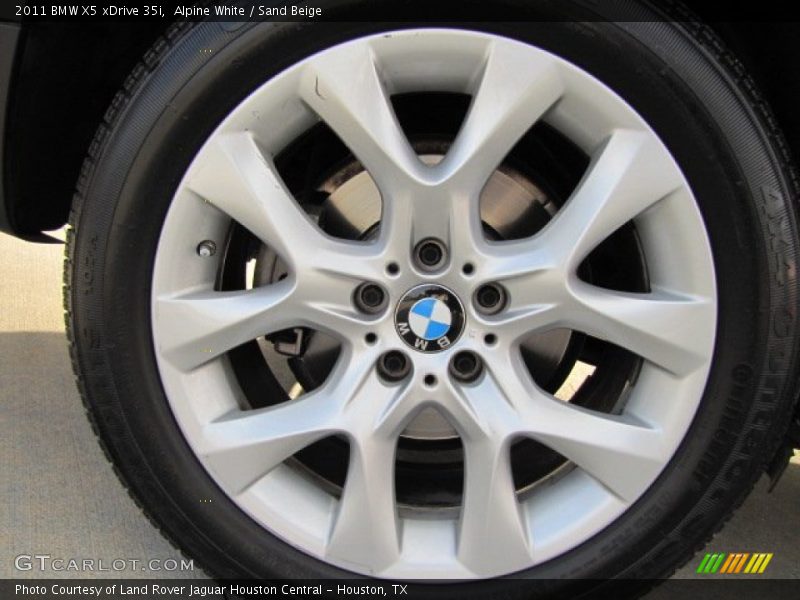 Alpine White / Sand Beige 2011 BMW X5 xDrive 35i