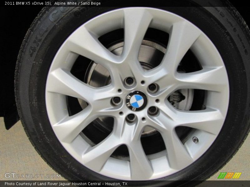 Alpine White / Sand Beige 2011 BMW X5 xDrive 35i