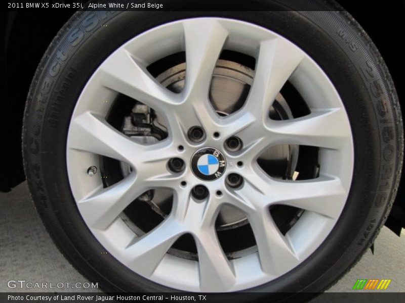 Alpine White / Sand Beige 2011 BMW X5 xDrive 35i