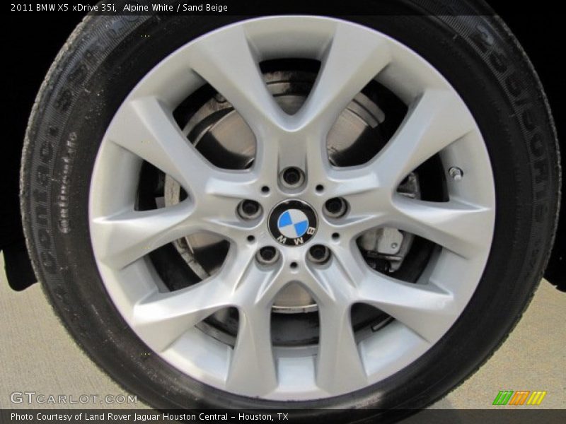 Alpine White / Sand Beige 2011 BMW X5 xDrive 35i