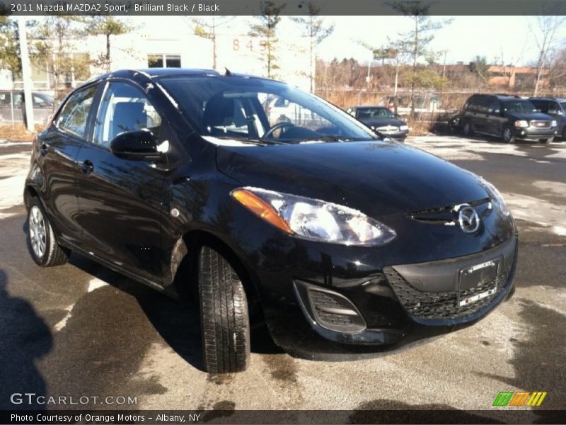 Brilliant Black / Black 2011 Mazda MAZDA2 Sport