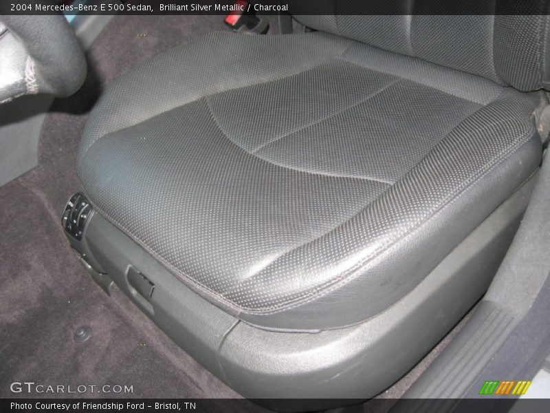 Brilliant Silver Metallic / Charcoal 2004 Mercedes-Benz E 500 Sedan