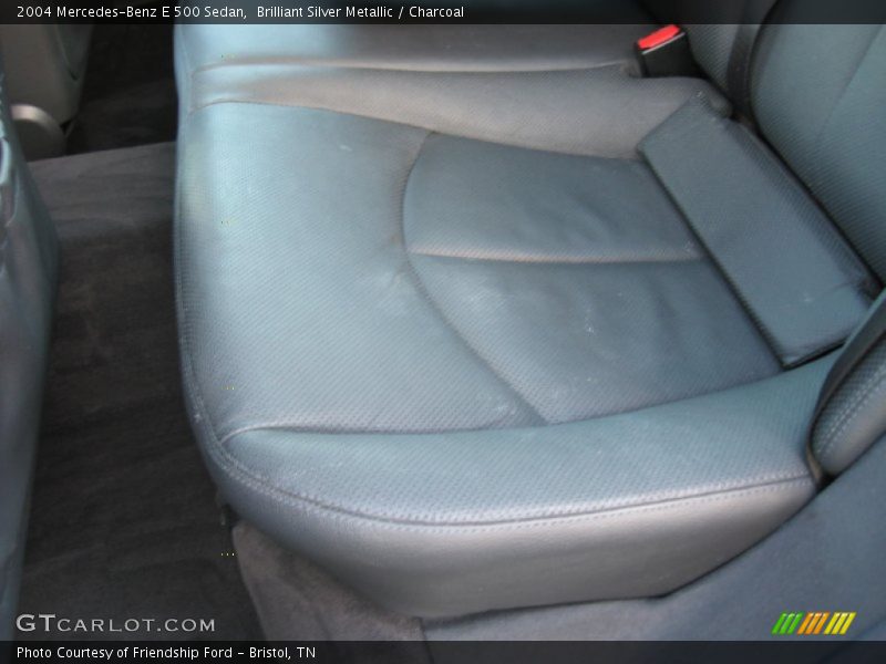 Brilliant Silver Metallic / Charcoal 2004 Mercedes-Benz E 500 Sedan