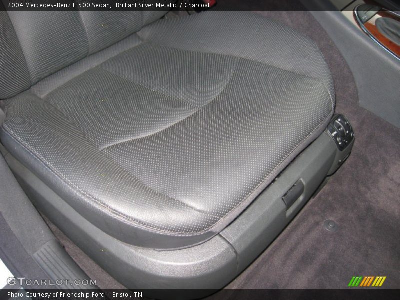 Brilliant Silver Metallic / Charcoal 2004 Mercedes-Benz E 500 Sedan