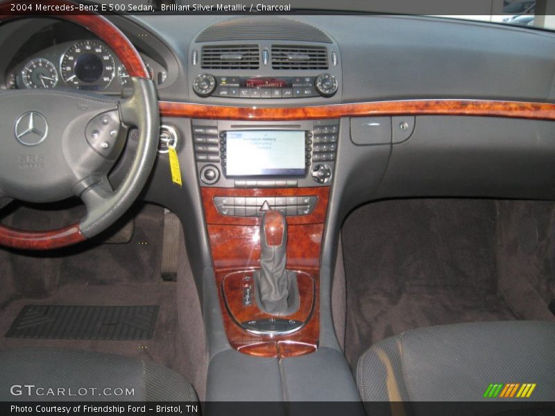 Brilliant Silver Metallic / Charcoal 2004 Mercedes-Benz E 500 Sedan