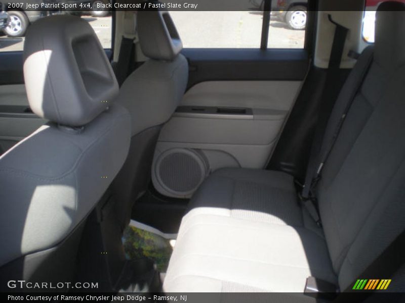 Black Clearcoat / Pastel Slate Gray 2007 Jeep Patriot Sport 4x4