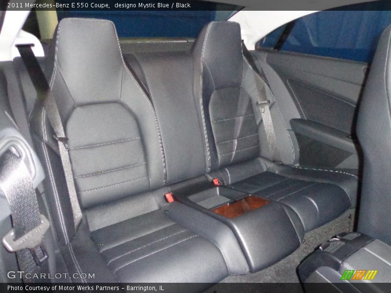 Rear Seat of 2011 E 550 Coupe