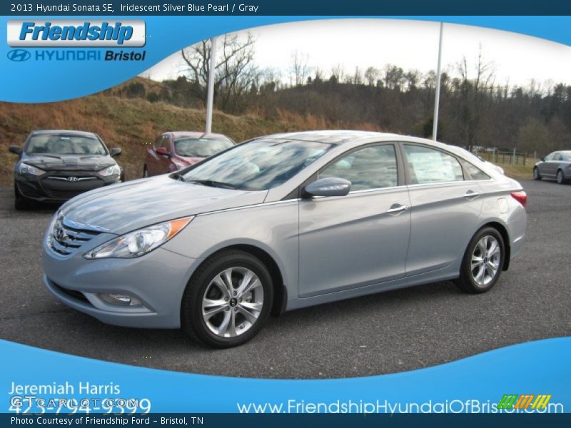 Iridescent Silver Blue Pearl / Gray 2013 Hyundai Sonata SE