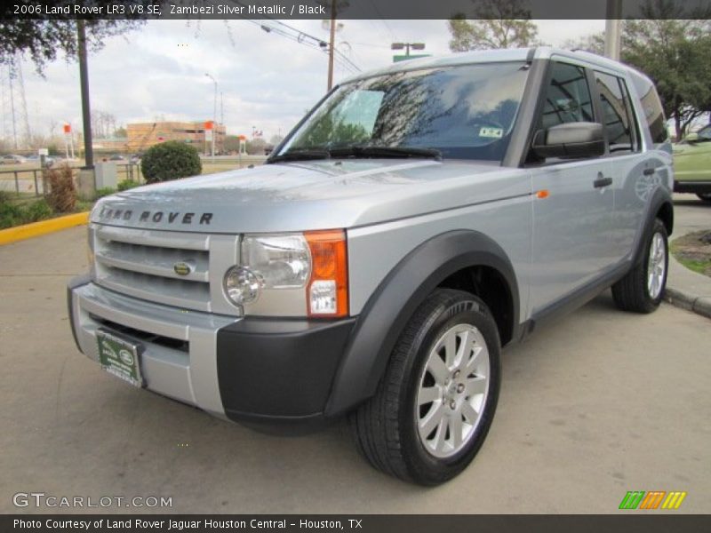 Zambezi Silver Metallic / Black 2006 Land Rover LR3 V8 SE