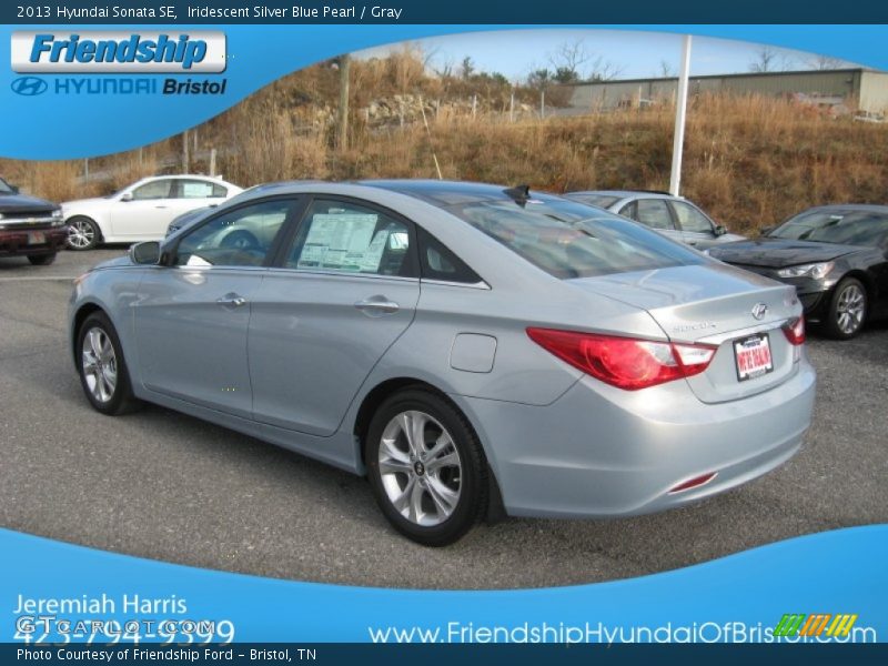 Iridescent Silver Blue Pearl / Gray 2013 Hyundai Sonata SE
