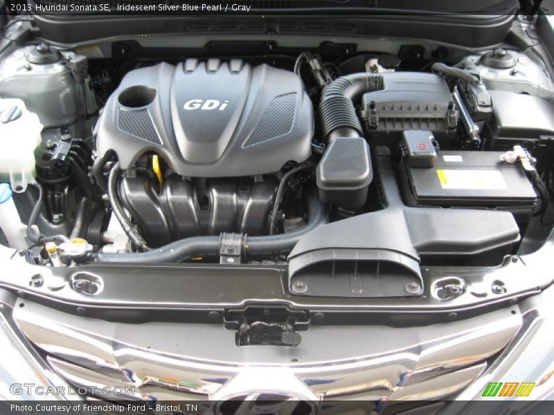 Iridescent Silver Blue Pearl / Gray 2013 Hyundai Sonata SE