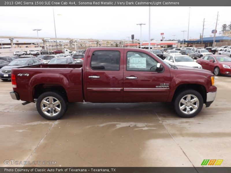  2013 Sierra 1500 SLE Crew Cab 4x4 Sonoma Red Metallic