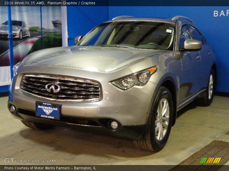 Platinum Graphite / Graphite 2010 Infiniti FX 35 AWD