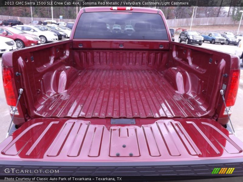 Sonoma Red Metallic / Very Dark Cashmere/Light Cashmere 2013 GMC Sierra 1500 SLE Crew Cab 4x4