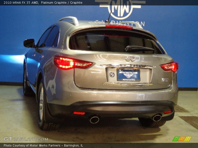 Platinum Graphite / Graphite 2010 Infiniti FX 35 AWD