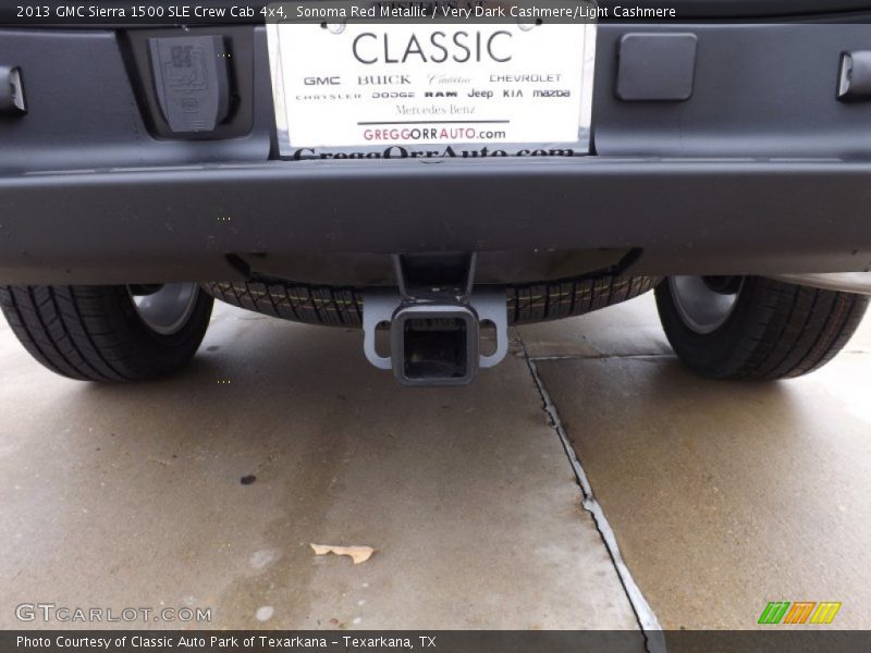 Sonoma Red Metallic / Very Dark Cashmere/Light Cashmere 2013 GMC Sierra 1500 SLE Crew Cab 4x4