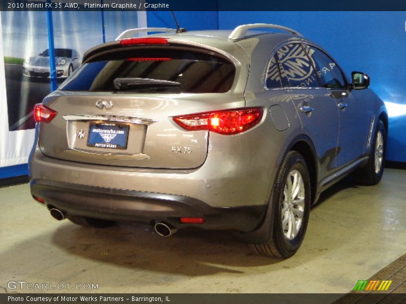 Platinum Graphite / Graphite 2010 Infiniti FX 35 AWD