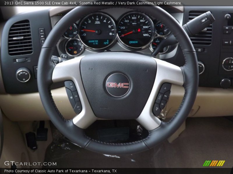  2013 Sierra 1500 SLE Crew Cab 4x4 Steering Wheel