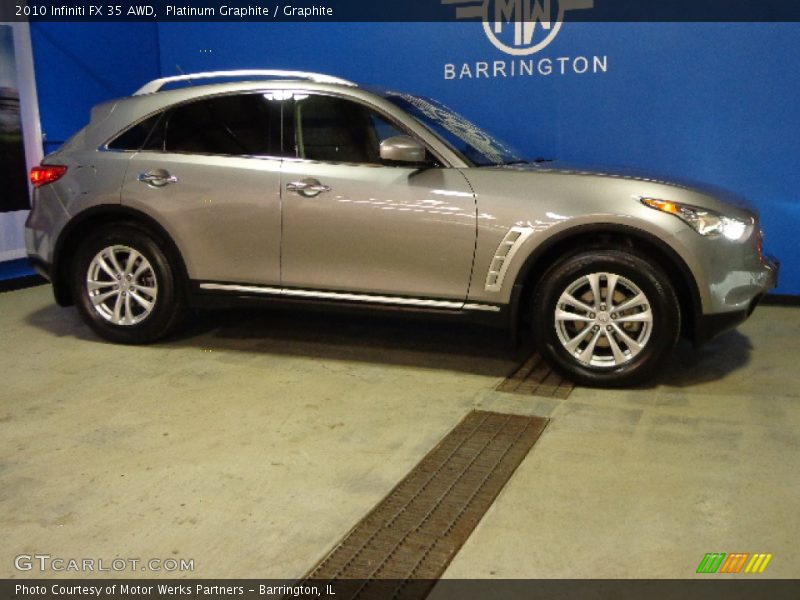 Platinum Graphite / Graphite 2010 Infiniti FX 35 AWD