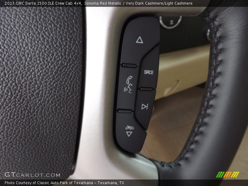 Controls of 2013 Sierra 1500 SLE Crew Cab 4x4